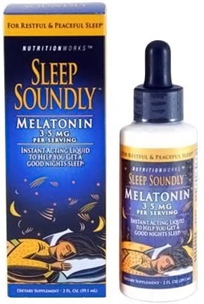 Sleep Soundly Melatonin, 2-Ounce Bottles (Pack of 3)