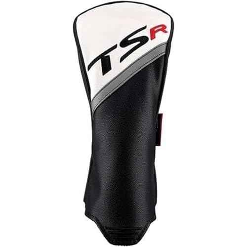 Titleist New TSR Leather Hybrid/Rescue Headcover, Black / White / Red