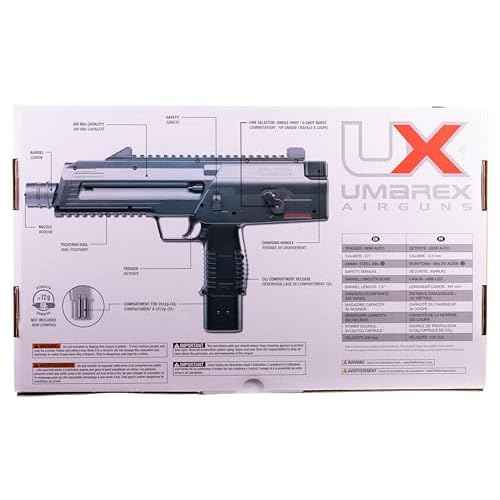 Umarex Steel-Storm .177 Caliber BB Gun Air Pistol, Black
