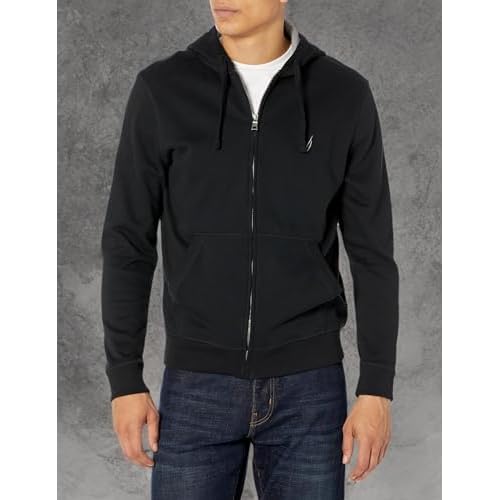 Nautica Men's Anchor Fleece Full-Zip Hoodie