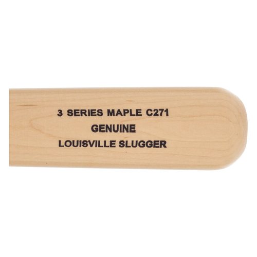 Louisville Slugger Genuine Series 3 C271 Maple Wood Baseball Bat - 31"