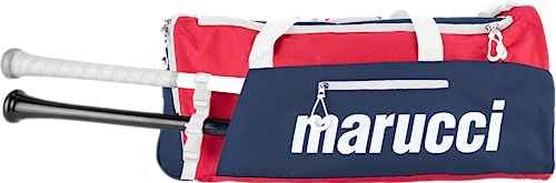 MARUCCI Team Utility Duffel Bag V3, Baseball & Fastpitch, USA, 26" W x 13" D x 12" H