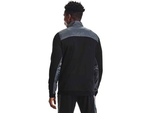Under Armour Command Mens Warm-up Full Zip M Black-white