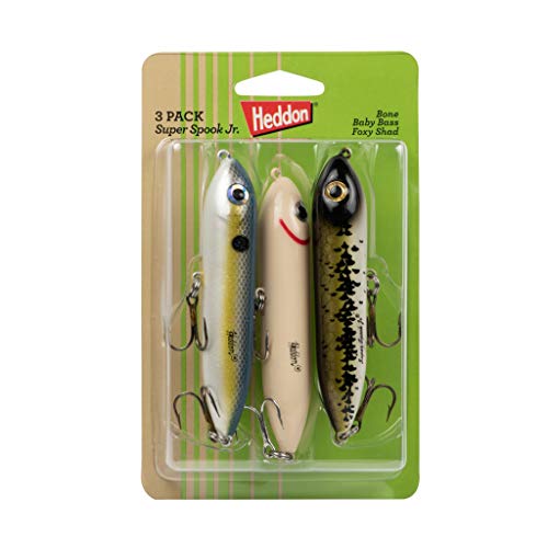 Heddon Heddon Super Spook Topwater Fishing Lure for Saltwater and Freshwater