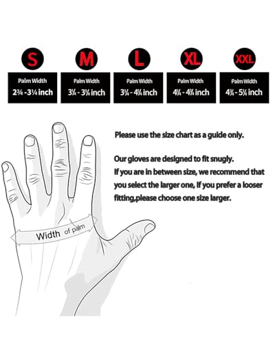 DULFINE 100% Waterproof Winter Work Gloves For Men and Women, High Dexterity Touch Screen For Multipurpose,Excellent Grip