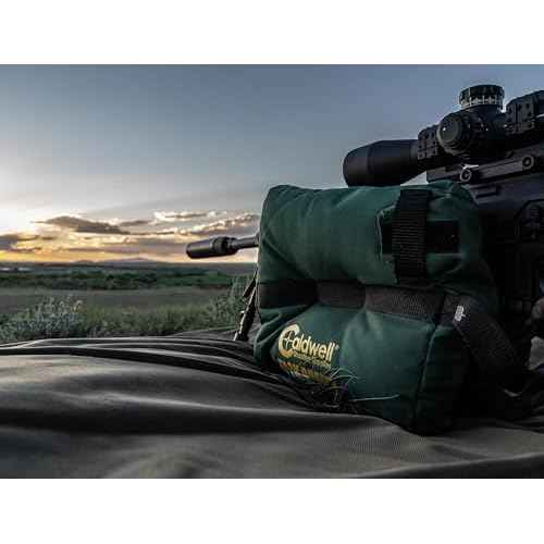 Caldwell M-Lok KeyMod Bipod with Low Profile and Twist Lock for Polymer Handguards on Long Gun Rifle for Tactical Shooting Range and Sport