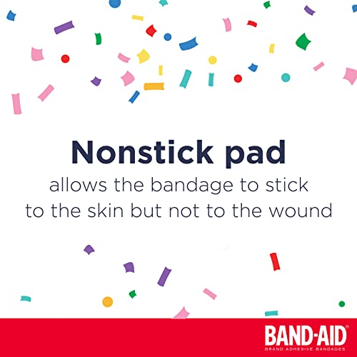 BAND-AID Brand Adhesive First Aid Bandages for Minor Cuts & Scrapes, Wound Care Featuring Nickelodeon TMNT Characters, Fun...