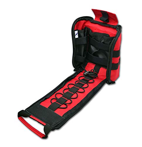 Lightning X Spread Eagle Premium Tactical IFAK Accessory Pouch w/Laser Cut MOLLE - RED