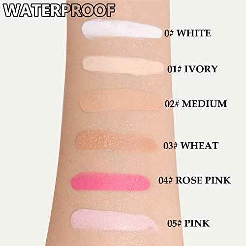 Eyeshadow Primer, Eyeshadow Base Cream Concealer White Eyeliner Cream Eye Base