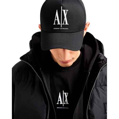 Armani Exchange Mens Icon Logo Hat