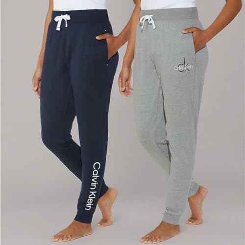 Calvin Klein Women's 2 Pack French Terry Joggers