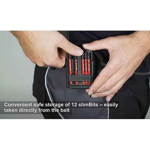 Wiha 28348 12 Piece Insulated SlimLine Blade Belt Set