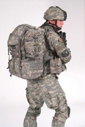 MOLLE II Rucksack Backpack Assembly (ACU), Large