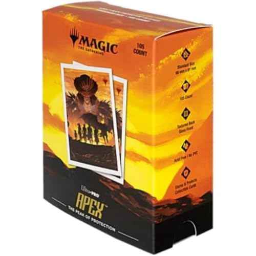 Ultra PRO - Outlaws of Thunder Junction 105ct APEX¢â Deck Protector Sleeves Ft. Gang Silhouette for Magic: The Gathering, TCG Premium Collectible Protective Sleeve Card Pack