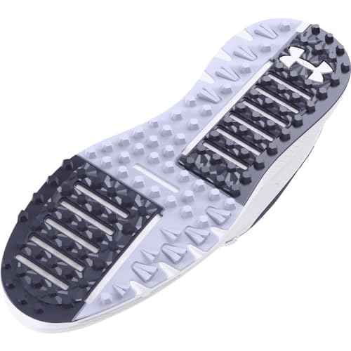 Under Armour Women's Charged Breathe 2 Spikeless Cleat, (101) White/Midnight Navy/Celeste, 7, US