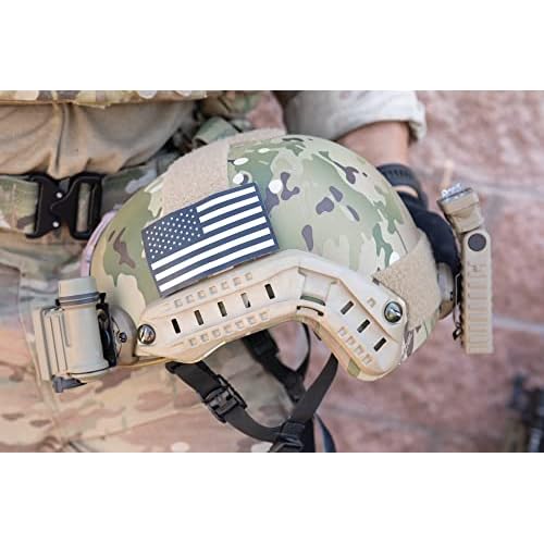 Streamlight 14510 Sidewinder 55-Lumens Compact II Military Flashlight with Helmet Mount in Box, Coyote