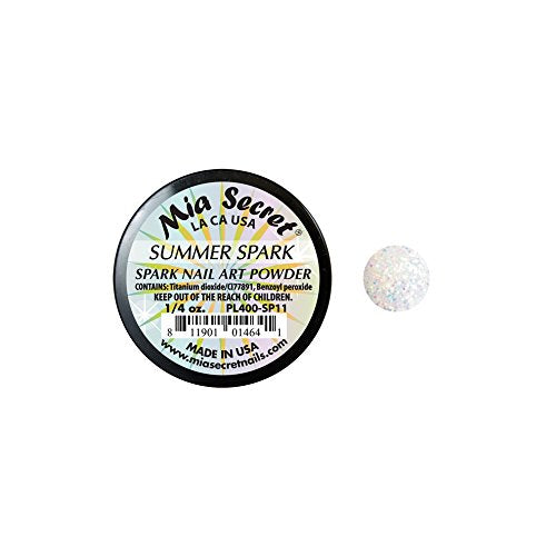 Mia Secret Professional Spark Collection Acrylic Powder 1/4 oz (Pick Your Color) (Summer Spark)