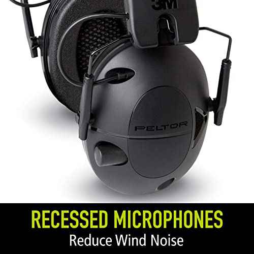 Peltor Sport Tactical 100 Electronic Hearing Protector, Ear Protection, NRR 22 dB, Ideal for the Range, Shooting and Hunting, TAC100-OTH
