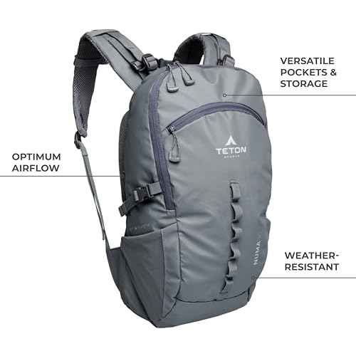 Teton 30L Numa backpack, durable and ready for hiking, camping or backpacking. Perfect lightweight travel bag with more room than you think, Terra