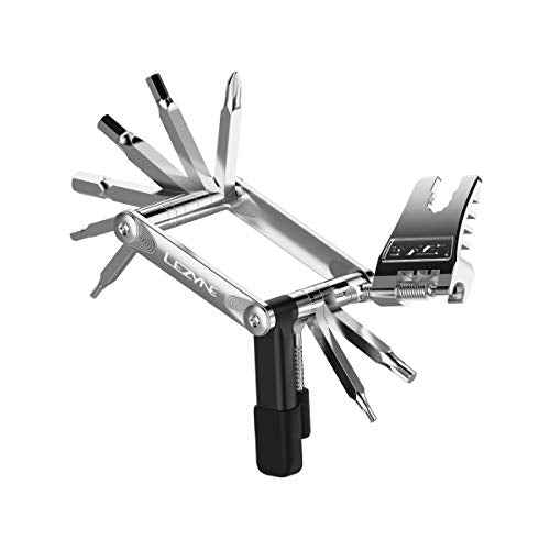 LEZYNE SV PRO 17 Bicycle Multi-Tool, Alloy Side Plates, Stainless Steel Bits, Hex 2/3/4/5/6mm, T10/T25, Phillips, Chain Breaker, Bike Tool