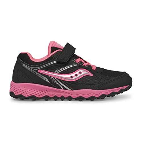 Saucony Unisex-Child Cohesion Tr14 Alternative Closure Trail Running Shoe