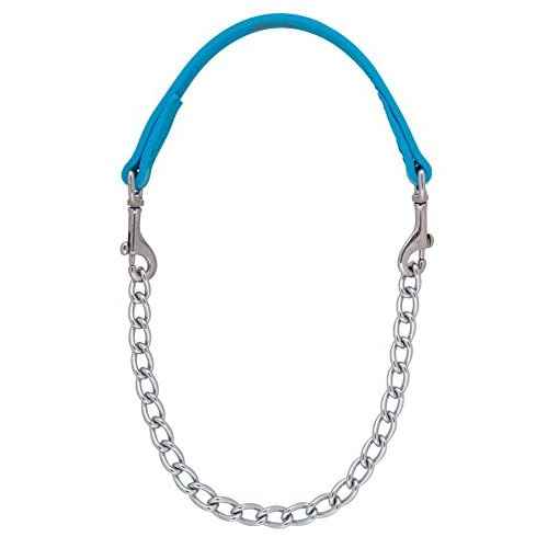 Weaver Leather Brahma Webb Goat Collar, Nickel Plated Chain