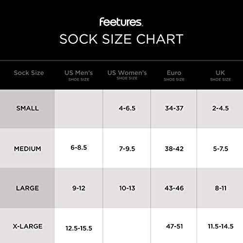 Feetures Elite Light Cushion Mini Crew Sock - Sport Sock with Targeted Compression