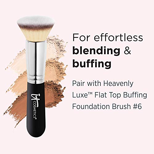 IT Cosmetics Celebration Foundation Illumination - Full-Coverage, Anti-Aging Powder Foundation - Blurs Pores, Wrinkles & I...
