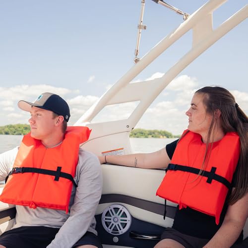 BLUESTORM Keyhole Life Jacket for Adults | US Coast Guard (USCG) Approved Type 2 Basic Universal Foam Life Vest Preserver...