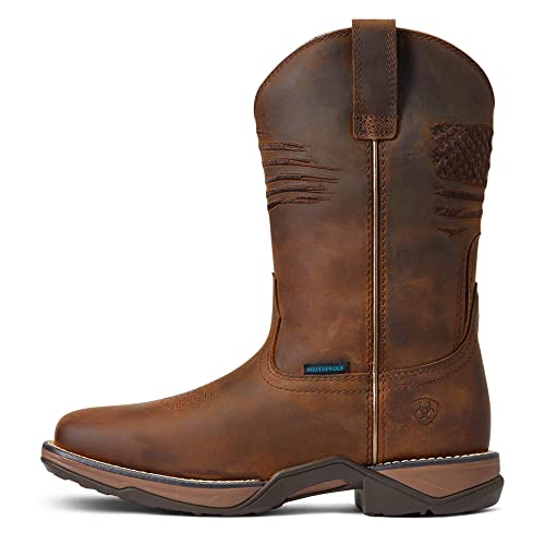 ARIAT womens Anthem Patriot Waterproof Western Boot