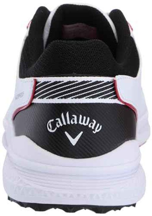 Callaway Men's Solana TRX v3 Golf Shoe, 15 D, White/Black