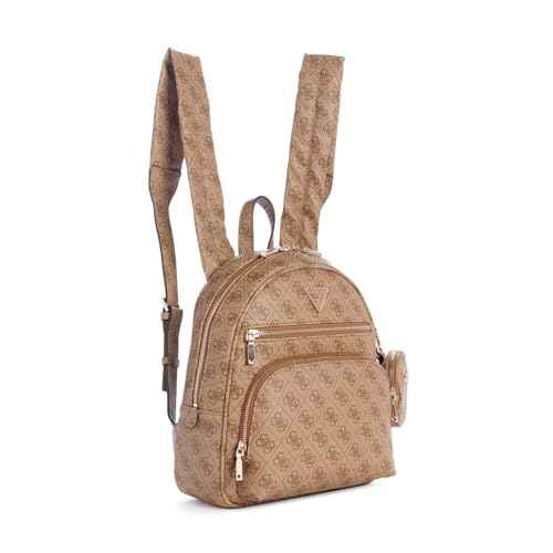 GUESS Power Play Tech Backpack, Latte Logo