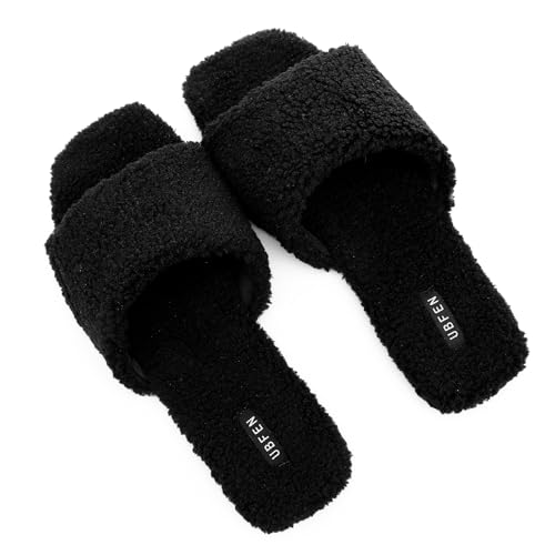 UBFEN Womens Slippers Comfortable Indoor and Outdoor Open Toe House Slipper