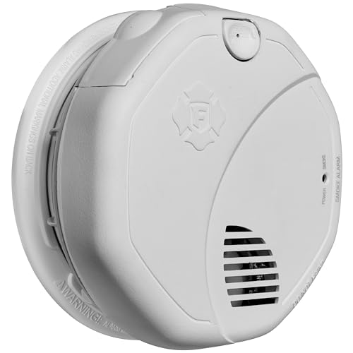First Alert Interconnect Hardwire Dual Sensor Smoke Alarm with Battery Backup, SM300-AC, 6-Pack
