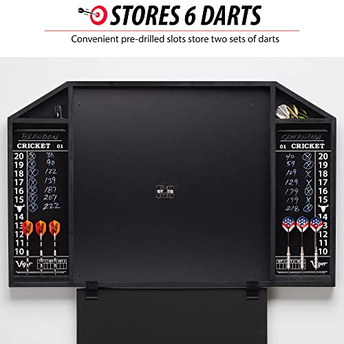 Viper by GLD Products Resolute Dart Backboard, Black