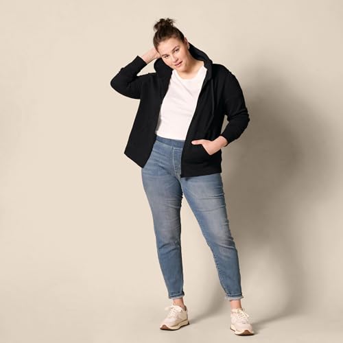 Amazon Essentials womens Fleece Full-Zip Hoodie (Available in Plus Size)