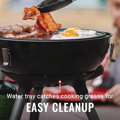 Coleman 4-in-1 Portable Propane Grill with 4 Cooking Attachments, Grill/Stove/Griddle/Wok with 7000 BTUs of Power for Gril...