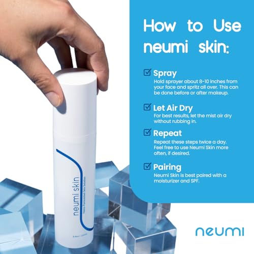 3.4 FL OZ Facial Spray (Nano-Formulated) with Glutathione, Collagen, and Hyaluronic Acid, Face Care & Firm, Pore Minimizer Face Spray, Reduce Fine Lines and Wrinkles, (1 Pack)