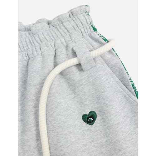 Aelfric Eden Print Baggy Barrel Sweatpants Wide Leg Pants for Women Men Casual Elastic Waist Unisex Graphic Lantern Trouser