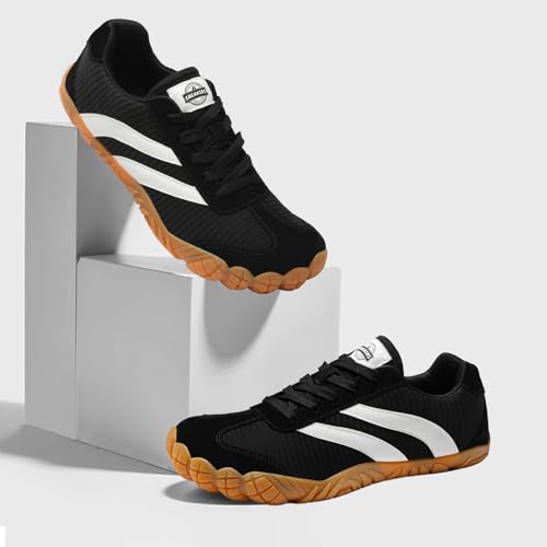 Barefoot Shoes Women Casual Sneakers,Wide Toe Box Shoes Women Zero Drop Barefoot Shoe Men,Minimalist Trail Running Shoe,No...