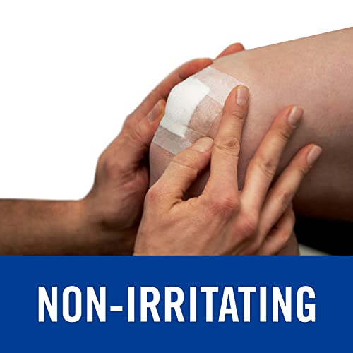Nexcare Gentle Paper Tape, Medical Paper Tape, Secures Dressings and Lifts Away Gently - 1 In x 10 Yds, 2 Rolls of Tape