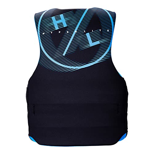 HyperLite Men's Indy Life Jacket - US Coast Guard Approved Level 70 Buoyancy Aid, Great for Any Water Sports Activity Incl...