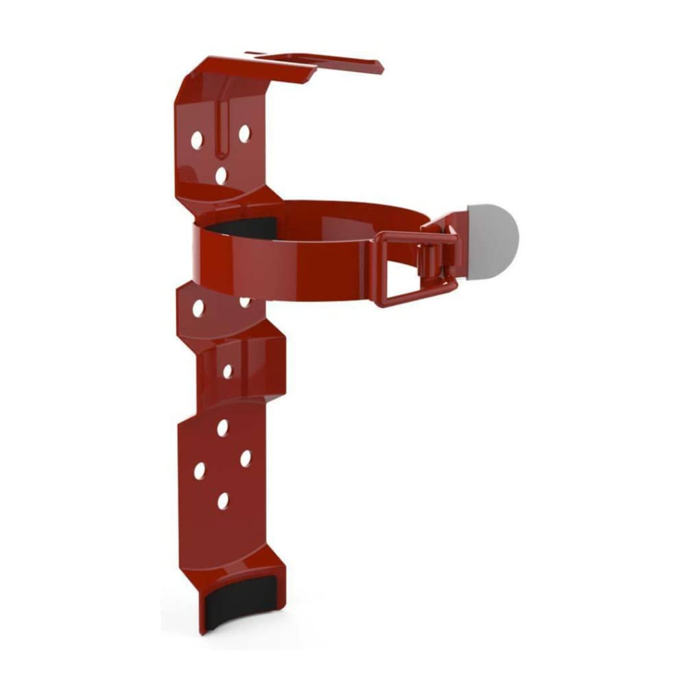 Amerex 818 Vehicle & Marine 4.5" in. Diameter Fire Extinguisher Bracket - Red