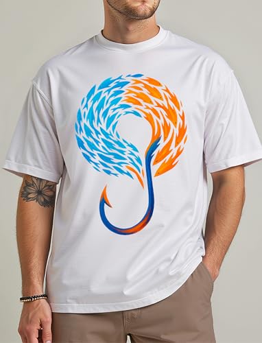 Fishing Adventure Hooked on Nature's Dance - Tee for Men & Women - Graphic T-Shirt