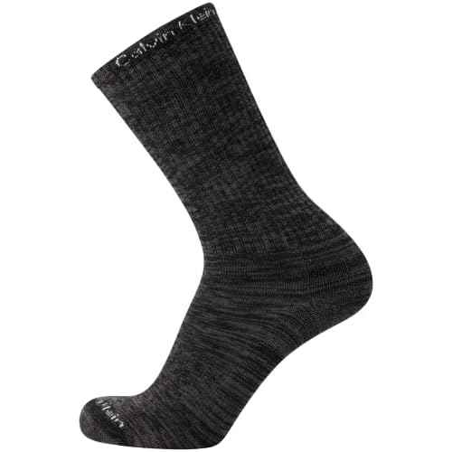 Calvin Klein Mens Crew Socks - 10 Pack Cushioned Athletic Performance Breathable Running and Sports Crew Socks for Men