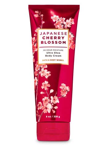 Bath and Body Works - Japanese Cherry Blossom - Moisturizing Body Wash, Fine Fragrance Mist and Ultra Shea Body Cream - 3 pc - G
