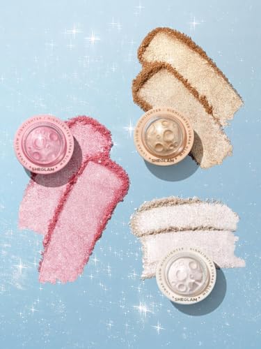 SHEGLAM Lunar Glow Highlighter Face Highlighter Multichrome Glitter Shimmer Highlighter Makeup Eye Face Body Highlighter I...