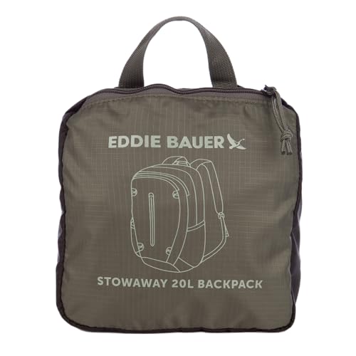 Eddie Bauer Stowaway Packable Backpack | Travel | Outdoor | Lightweight | Foldable | Durable | Ripstop Polyester | 20L - S...