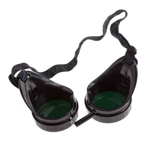 Forney 55311 Goggles, Oxygen Acetylene, Economy Eye-Cup 50MM Round Lens, Shade-5