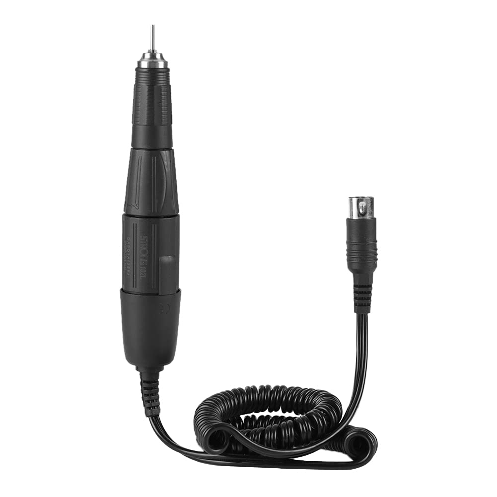 Convenient Electric Nail Drill Handle Handpiece, 102L-2.35mm Electric Nail Drill Handle Handpiece for Electric Nail Manicure Mac